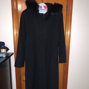 Forecaster of Boston 100% Wool Peacoat Size 10
